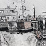 ‘Unsatisfactory Rendering at the Harbour Master’s Office’