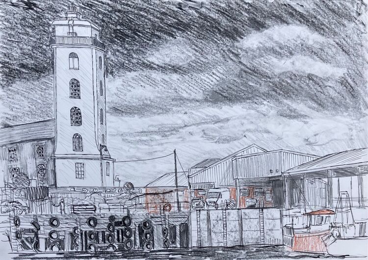 ‘Tyred Out at the Fish Quay’