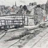 By the River Dee at Sandy Lane, Chester.