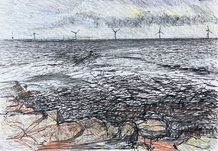 ‘Offshore Wind off Old Hartley’
