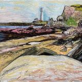 ‘St. Mary’s Lighthouse from Old Hartley’