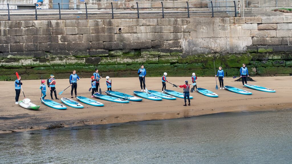 Paddle board lesson