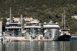 Ships berthed side by side