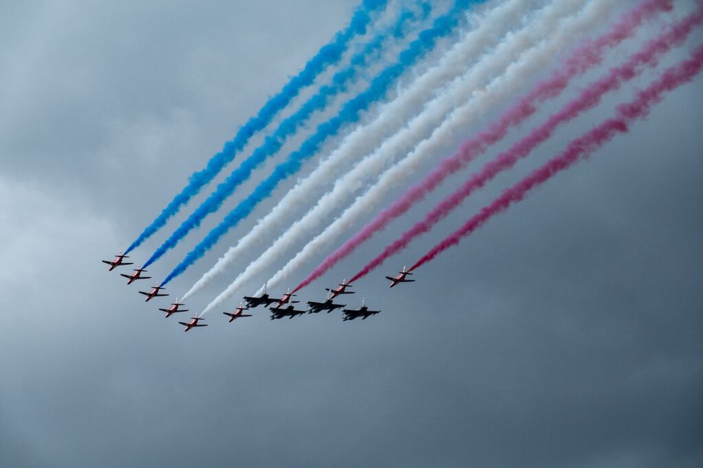 VE Day flypast