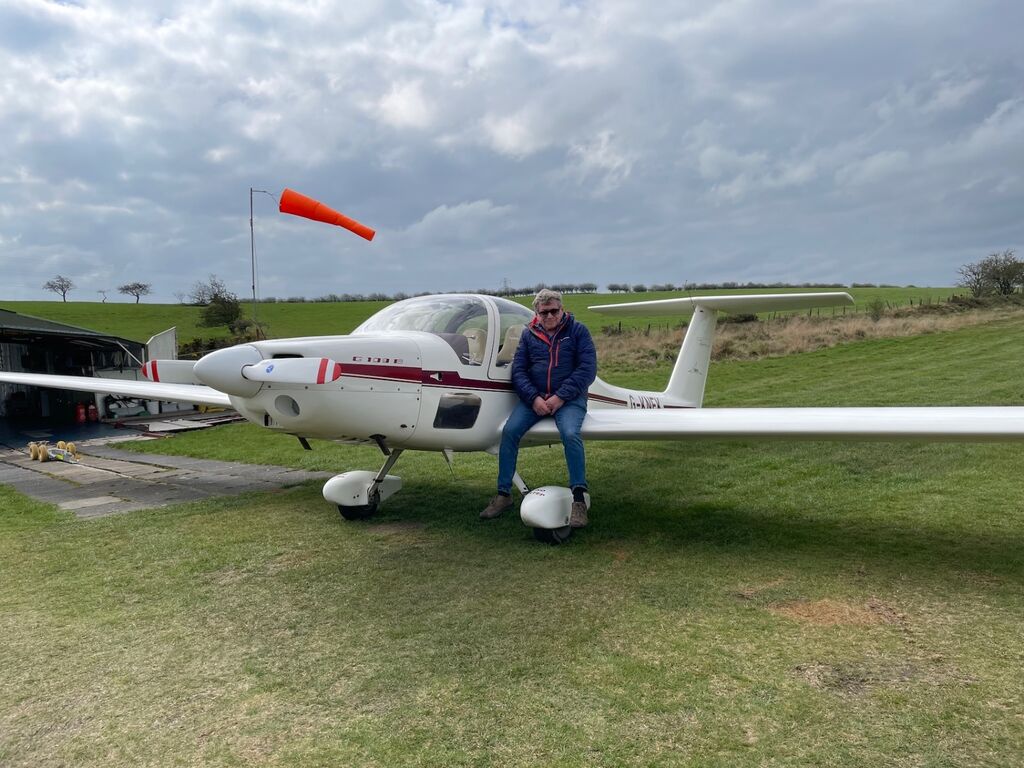 Me with Grob G109B G-KNEK