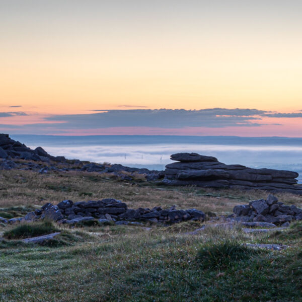 Belstone Tor Panorama