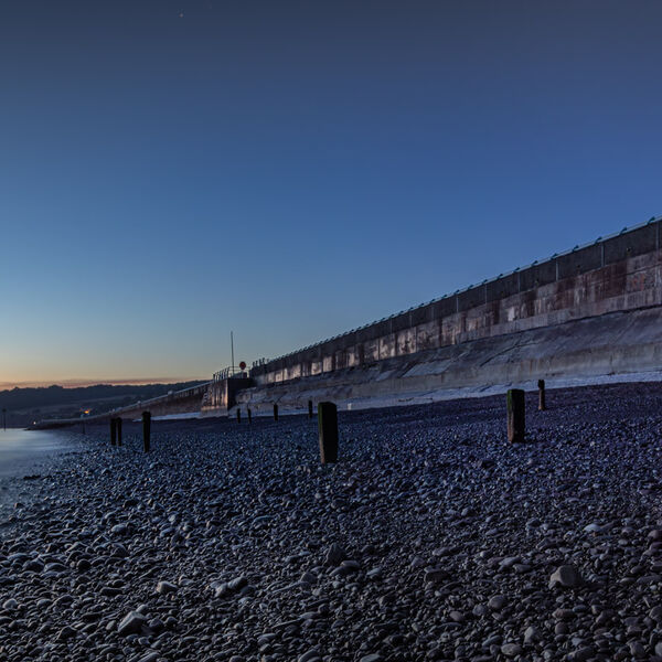 Blue Anchor Mooring Posts 2, Somerset
