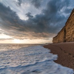 Incoming Tide Burton Bradstock