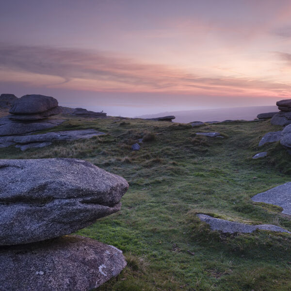 Daybreak 0n Belstone Tor Devon