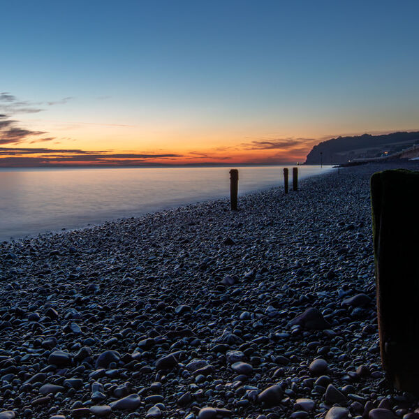 Blue Anchor Beach - Mooring Posts