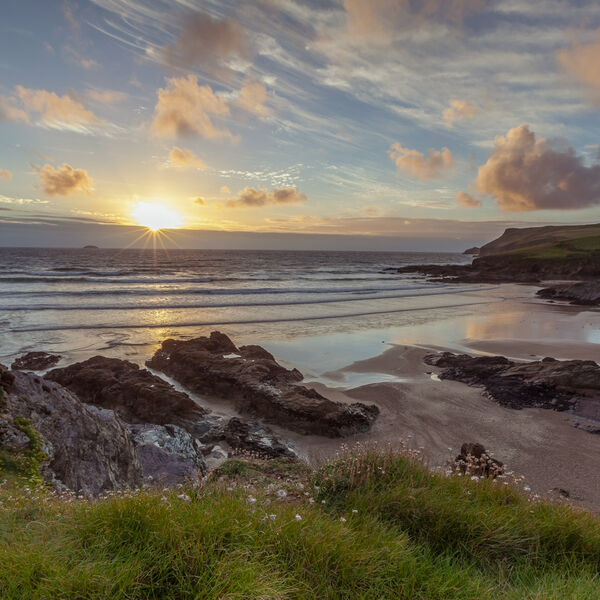 Polzeath Sunset Cornwall