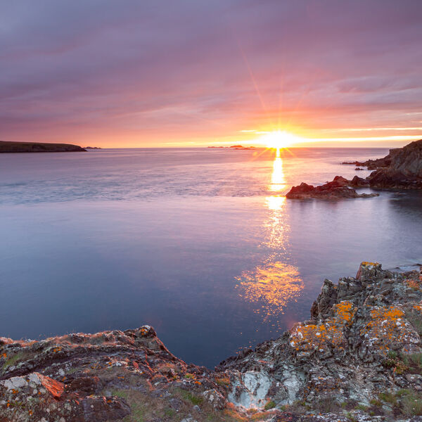Ramsey Island from Ramsey Sound