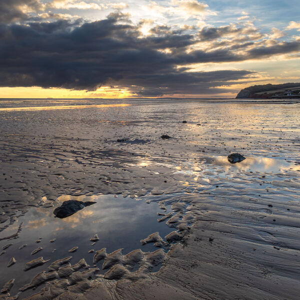 Sunrise over Blue Anchor Somerset