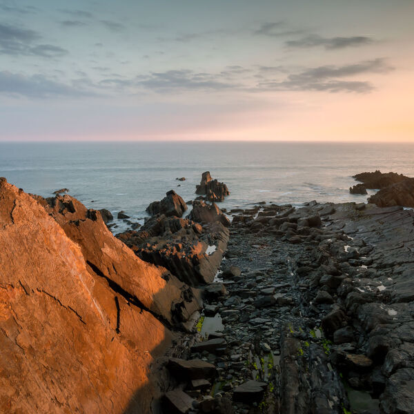 Sunset at Hartland Quay, Devon