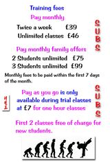 Class fees
