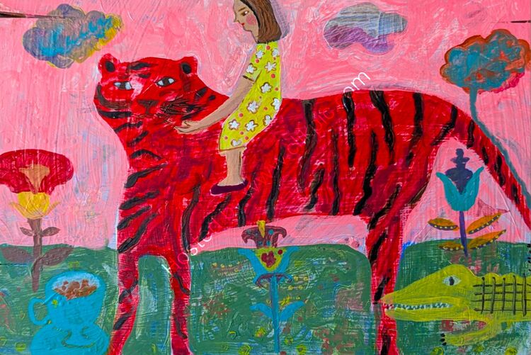 Wild Ride 20 x 30 cm