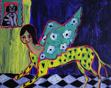 Playmates 21x14 cm UNFRAMED