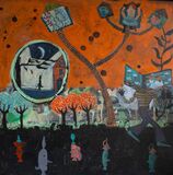 Making The Invisible Visible 50 x 50 cm FRAMED