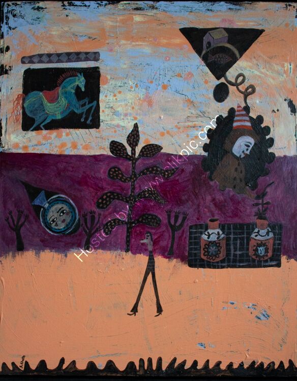 The Farewell  50x40 cm