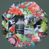 Slate Urns in the Secret Garden