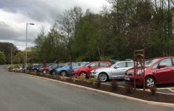 The panels on the main drive