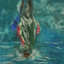 Coming Home encaustic 1