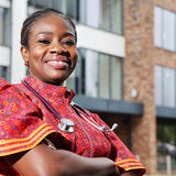 Portrait of an NHS doctor corporate photography by Gloucestershire photographer Thousand Word Media