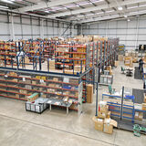 Warehouse interior fitted out by BigDug commercial photography by Thousand Word Media