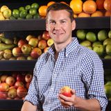 Portrait of Guy Warner of Warner's Supermarkets, business PR portrait photography by Thousand Word Media Gloucestershire.