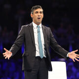 UK Prime Minister Rishi Sunak MP, during the leadership hustings, Cheltenham, news photography by Thousand Word Media