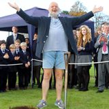 Sir Michael Eavis founder of Glastonbury Festival event photography portrait photography by Thousand Word Media Gloucestershire.