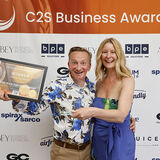 Award winners celebrate together business awards event photography by Thousand Word Media Gloucestershire