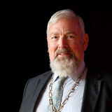 Portrait of a Mayor by window light editorial portrait photography by Thousand Word Media Stroud