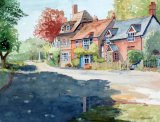 COTTAGES AT WARBOROUGH near WALLINGFORD. OXFORD