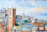 VIEW ACROSS THE TOWN, ST IVES