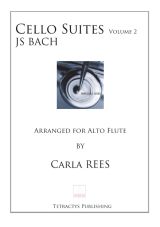 JS Bach - Cello Suites Vol 2 ALTO FLUTE