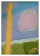 Magenta. 16in x 12in. Oil on Board