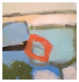 Frozen Field 19cm x 20cm. Oil on Primed Board