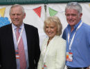 Peter Wheeler, Leicester Tigers and Rosemary Conley CBE