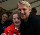 Louis Moody (Leicester Tigers) and Athletes 3