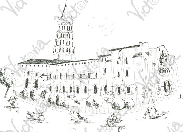 La Basilique Saint-Sernin, Toulouse