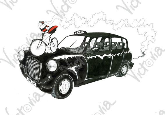 Bike versus Taxi