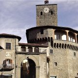 The Rocca Ariostesca at Castelnuovo Garfagnana, once home to Ludovico Ariosto