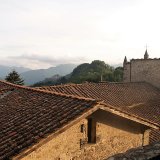 A view over the church roof at Tereglio