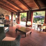 The garden room in summer