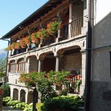 A typical town house in a Garfagnana mountain village