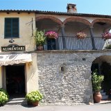 A typical house in the hill village of Pieve di Monti di Villa