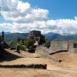 Within the walls of the Verrucole Fortress