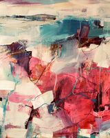 ‘A Breath of Fresh Air’ 90 x 90 cm. SOLD