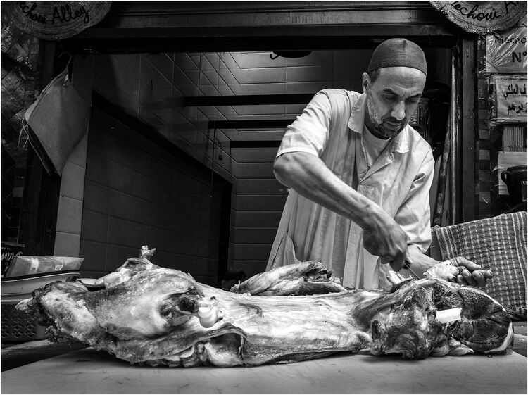 Lamb butcher - Richard Jones